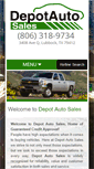 Mobile Screenshot of depotautosales.com
